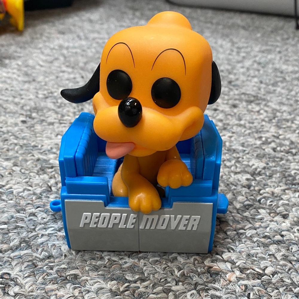 Disney Pluto People Mover Toy - Blue and Orange